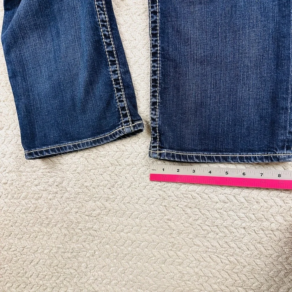Big Star Jeans Women's Maddie Boot Dark Wash Mid-Rise Size 32 R Y2K Country